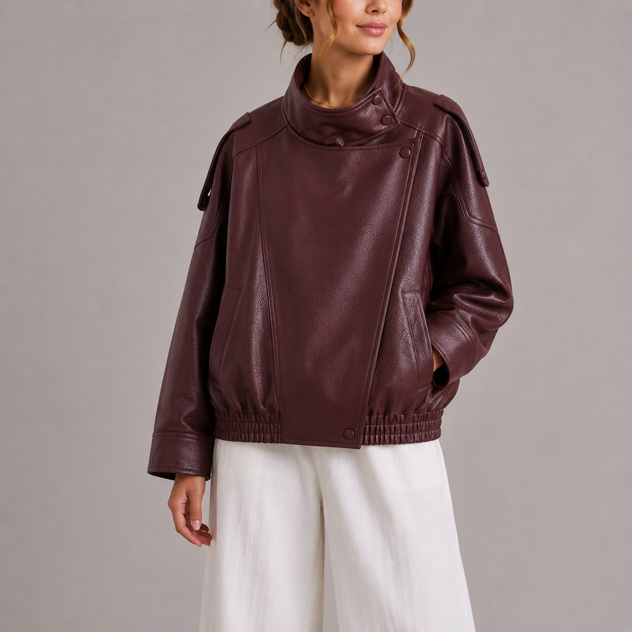 Women's Oversized Bomber