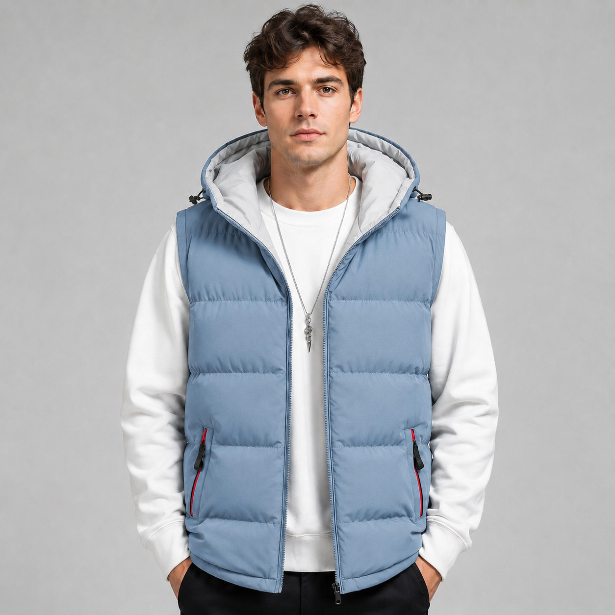 Men's Hooded Gilet