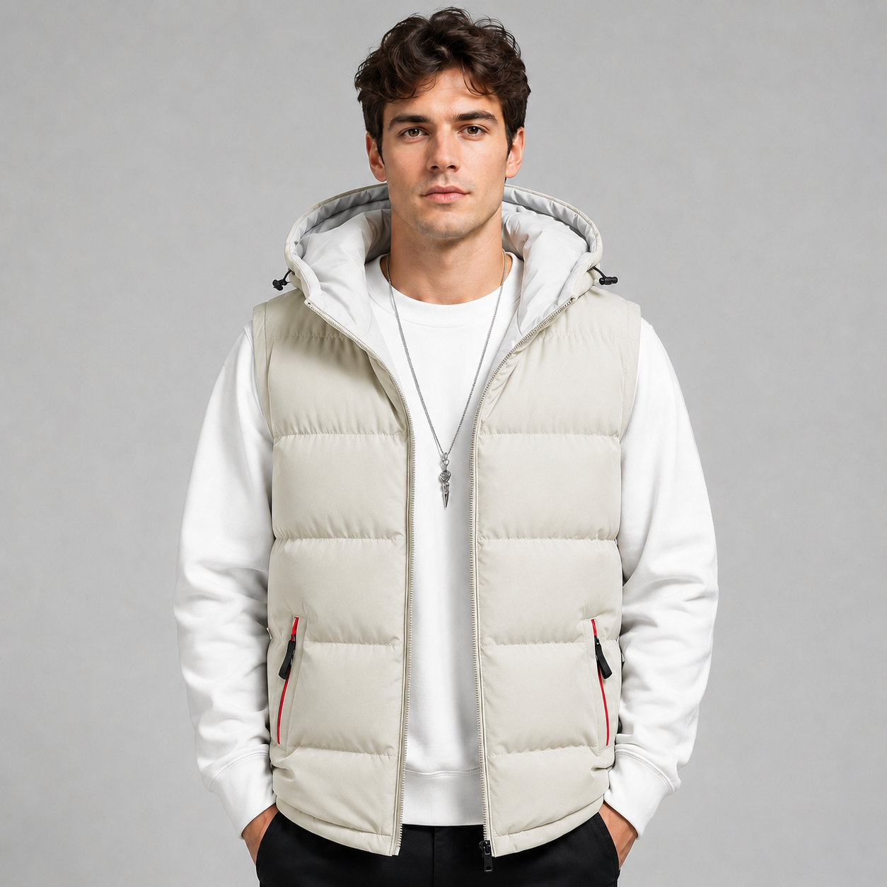 Men's Hooded Gilet