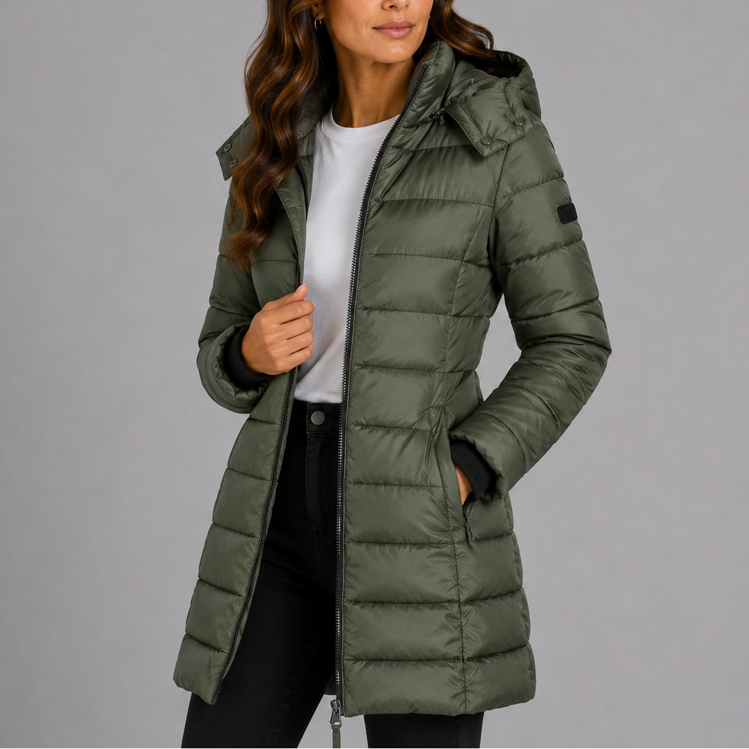 Women's Knee Length Puffer