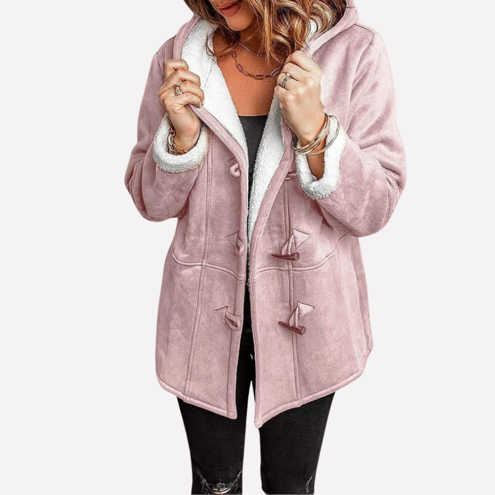 Dorvelli | Women's Hooded Jacket – Toggle Front Lined