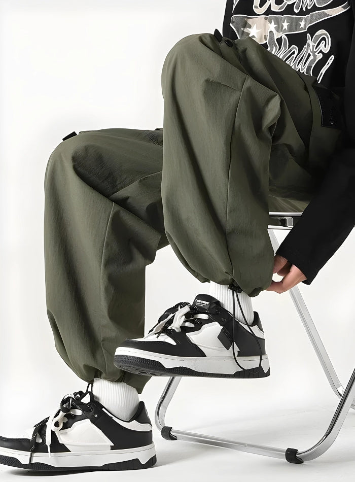 Dorvelli | Men’s Baggy Men’s Parachute Pants