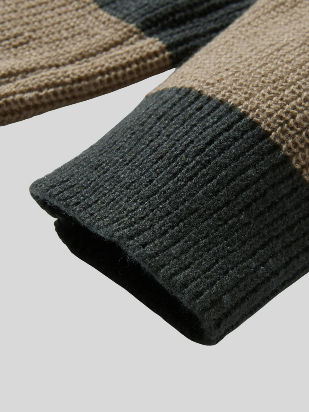 Dorvelli | Men’s Chunky Knit Striped Sweater