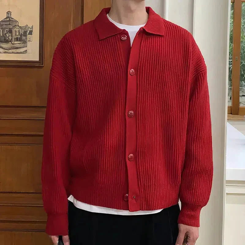 Dorvelli | Men’s Collared Cardigan