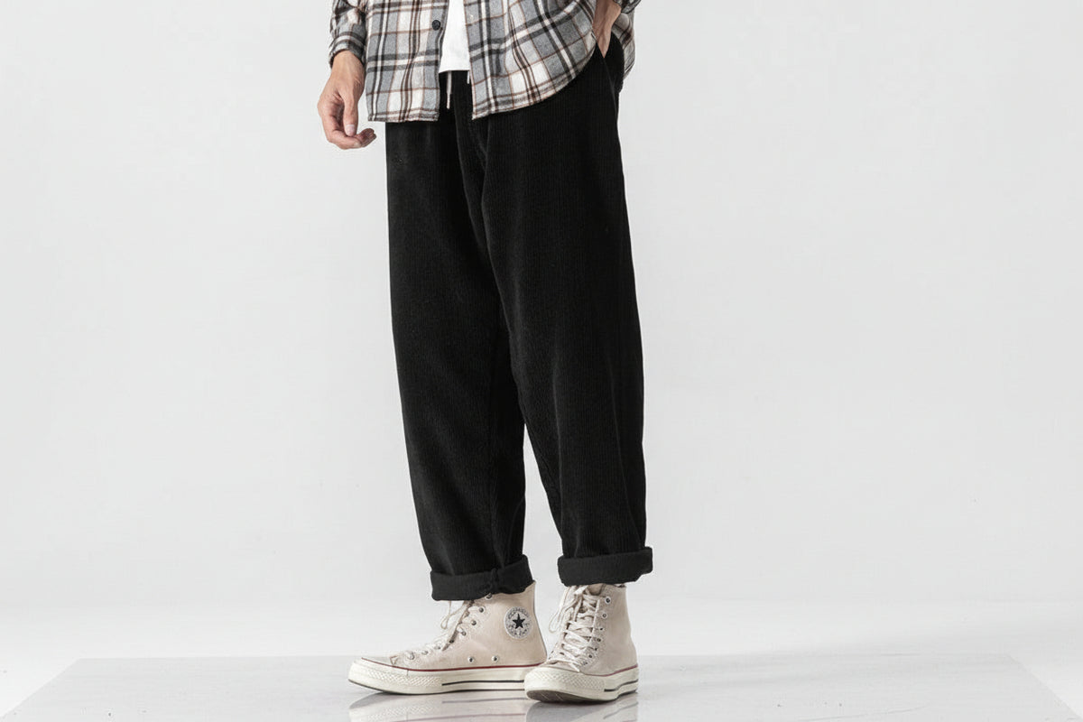 Dorvelli | Men’s Corduroy Jogger Pants