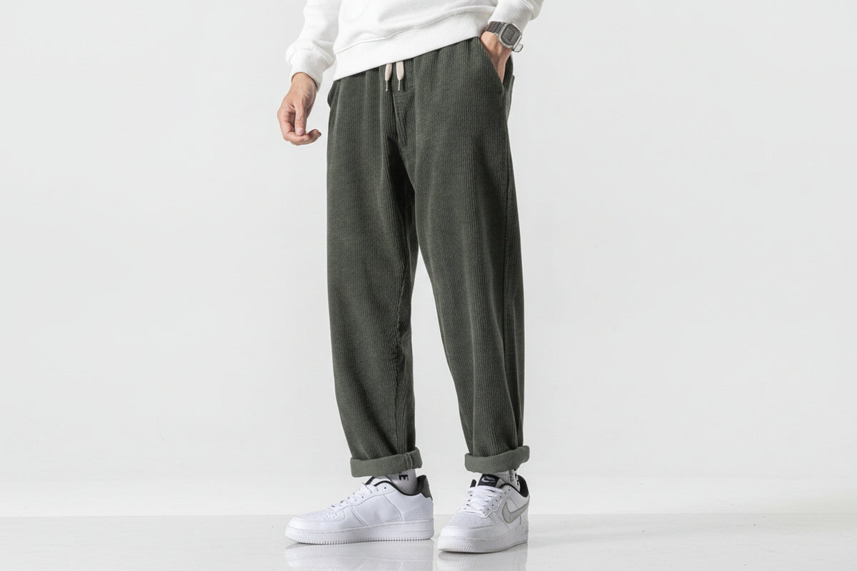 Dorvelli | Men’s Corduroy Jogger Pants
