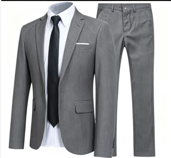 Dorvelli | Men’s Slim Suit Set – Digital Print Comfort