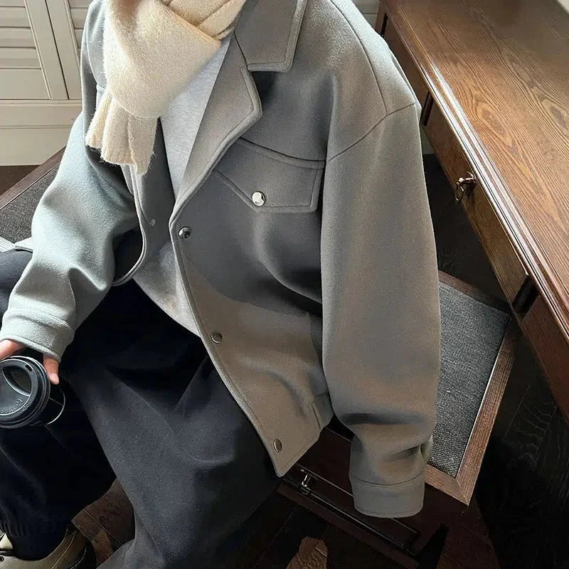 Dorvelli | Men's Long Sleeve Casual Jacket