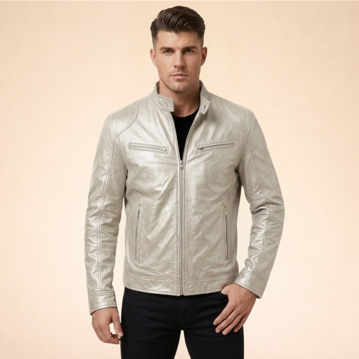 Dorvelli | Men’s Modern Leather Jacket
