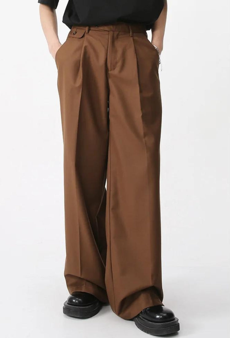 Dorvelli | Men’s Old Money Wide Leg Pants
