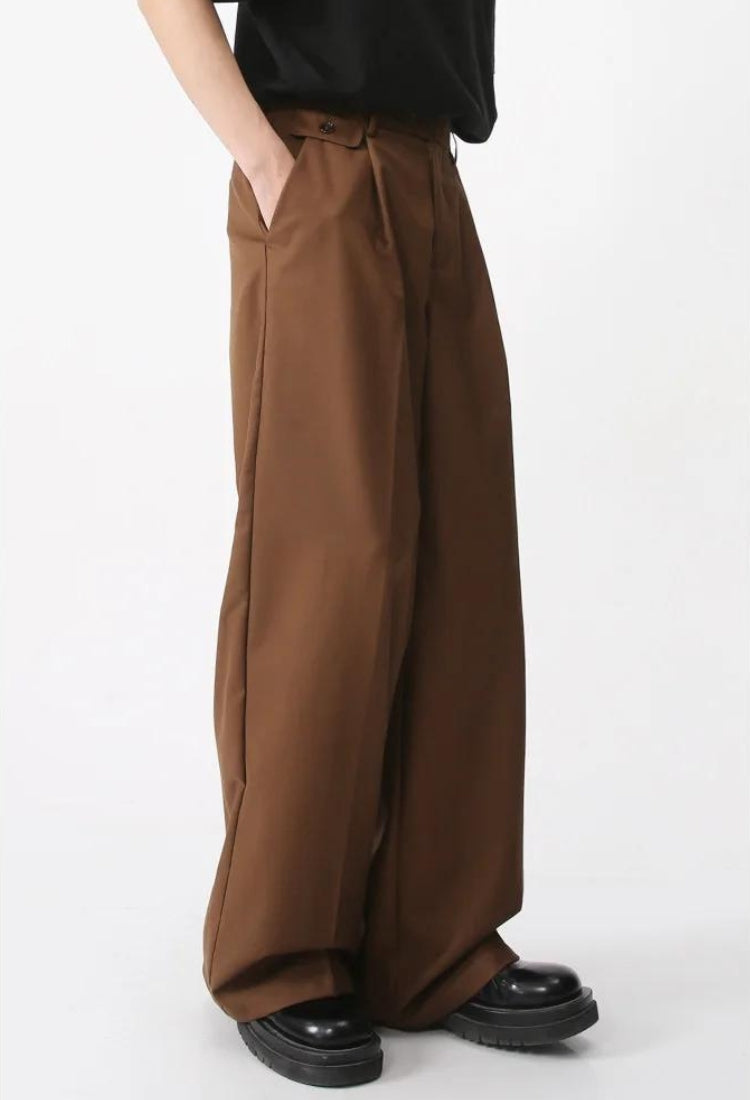 Dorvelli | Men’s Old Money Wide Leg Pants