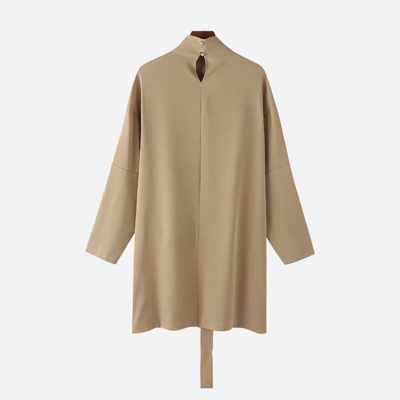 Dorvelli | Men’s Open Front High Neck Jacket