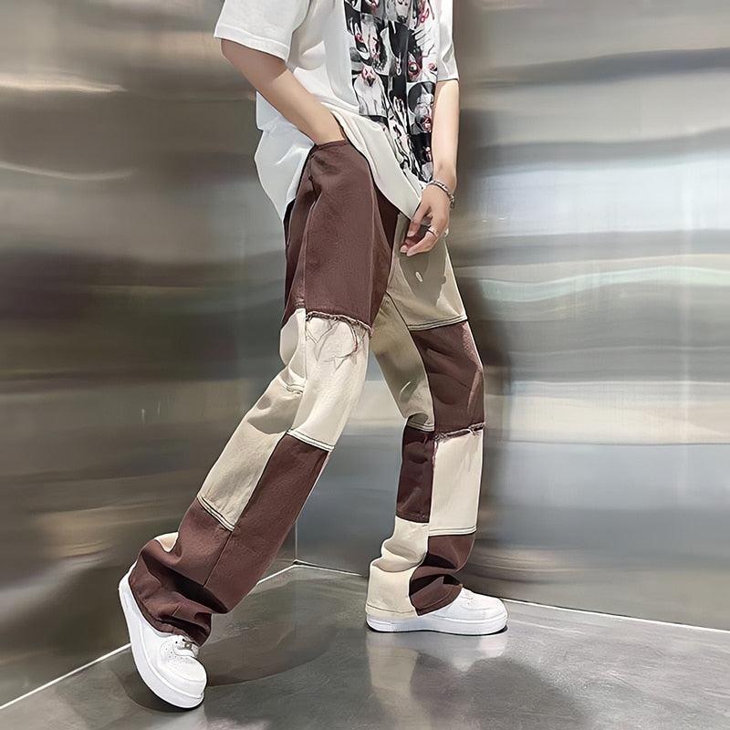 Dorvelli | Men’s Patchwork Men’s Pants