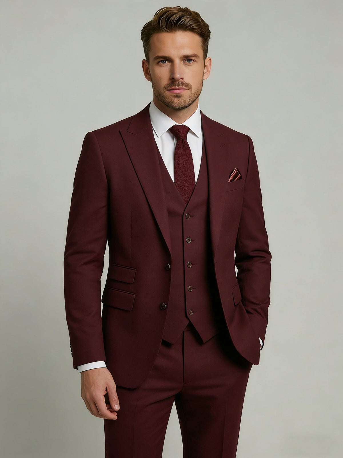 Dorvelli | Men's Single-Breasted Tailored Suit
