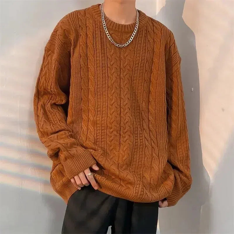 Dorvelli | Men’s Soft Cable Knit Sweater