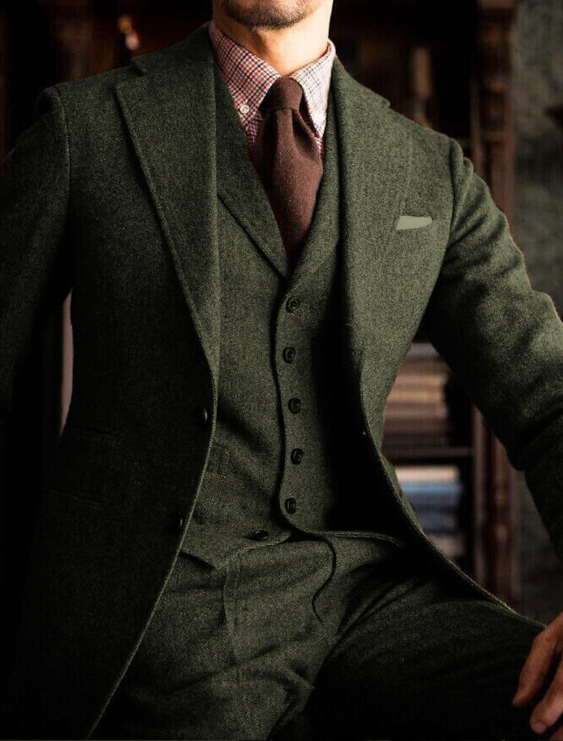 Dorvelli | Men's Tailored Wedding 3-Piece Suit