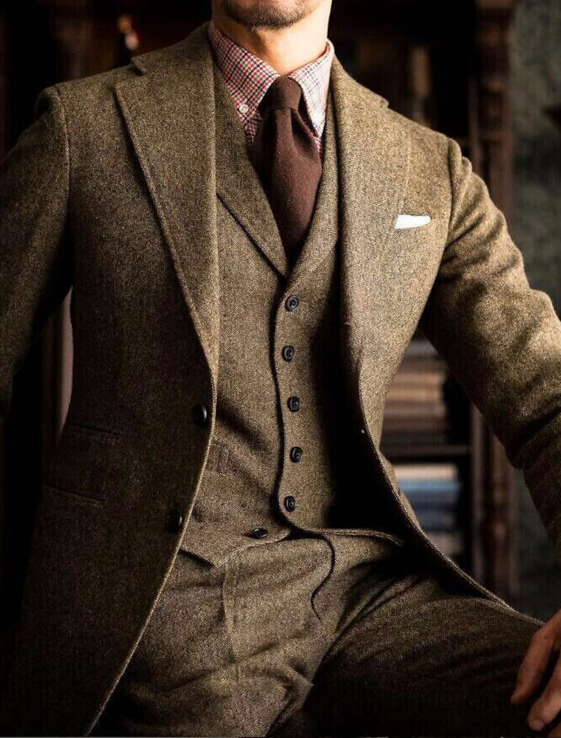 Dorvelli | Men's Tailored Wedding 3-Piece Suit