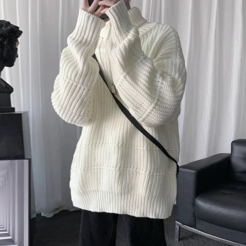 Dorvelli | Men’s Thick Knit Turtleneck Sweater