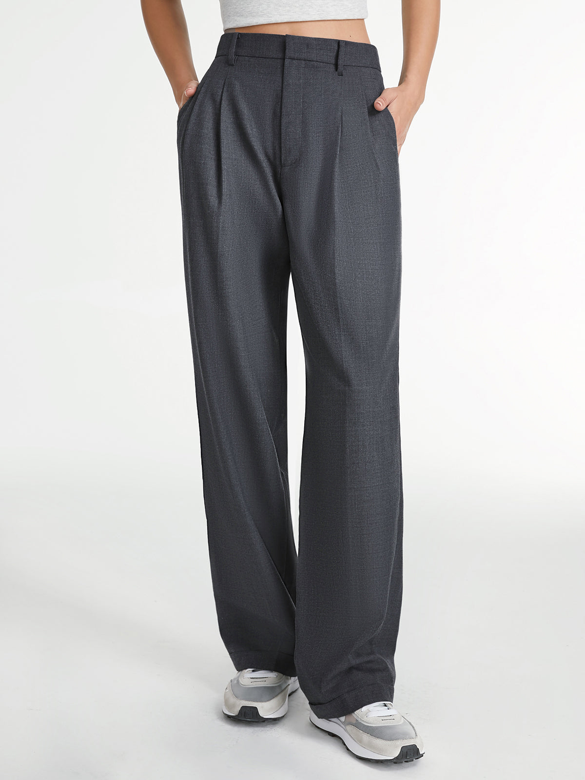 Dorvelli | Women's Airstream High Waist Tailored Pants
