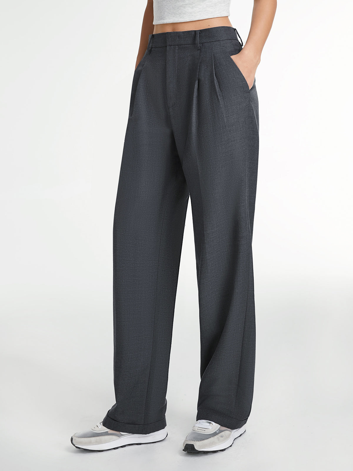 Dorvelli | Women's Airstream High Waist Tailored Pants