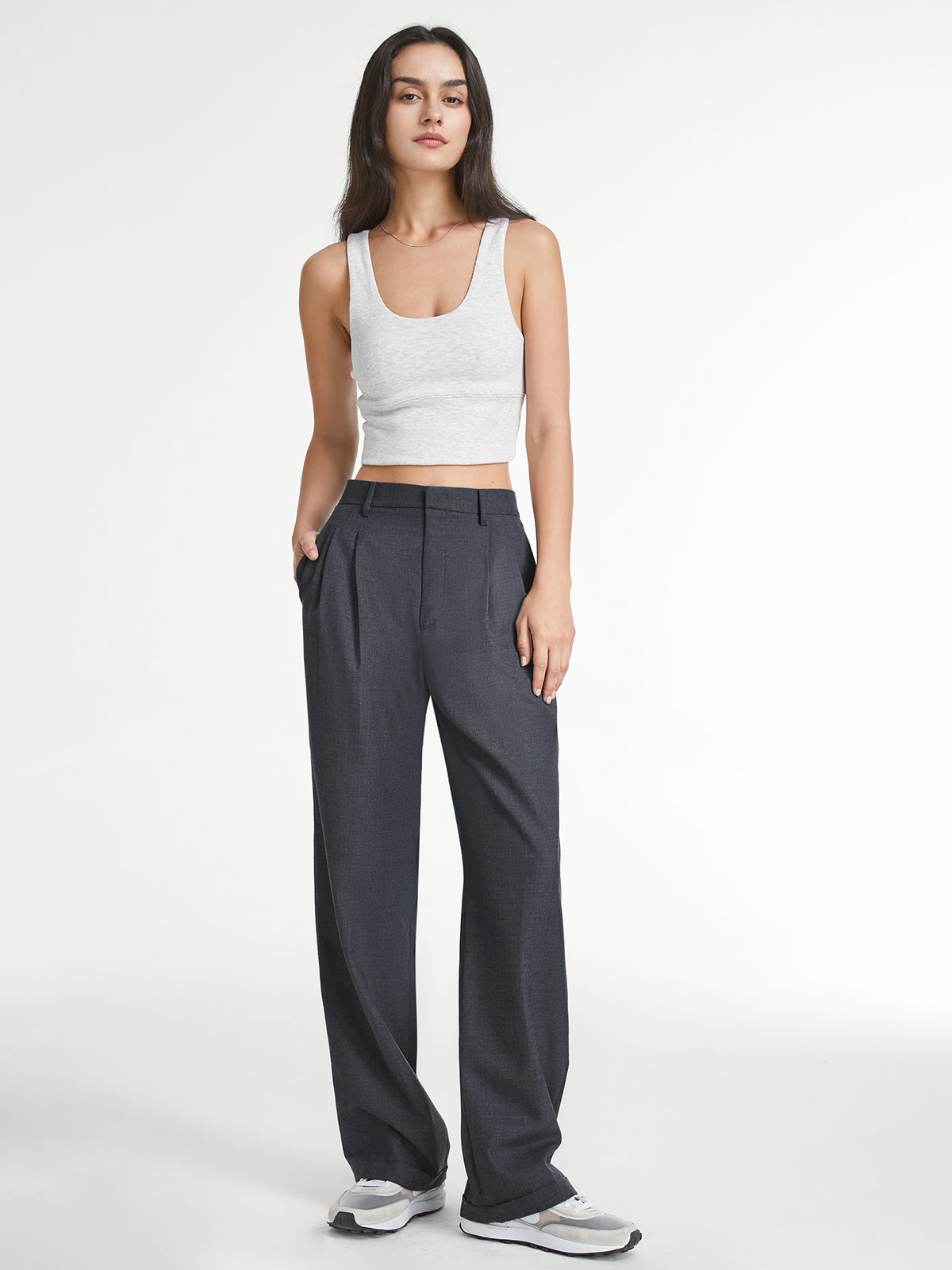 Dorvelli | Women's Airstream High Waist Tailored Pants
