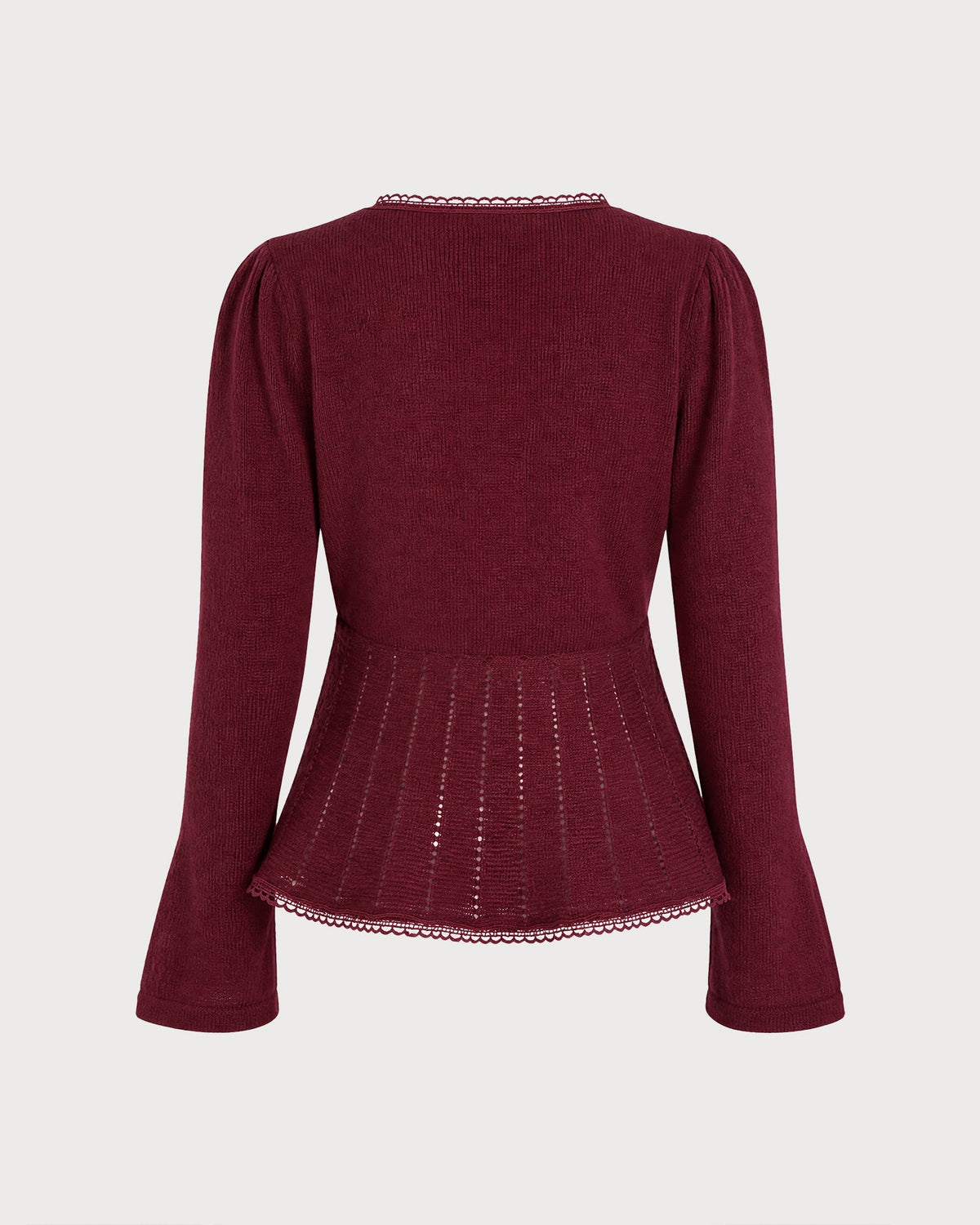 Dorvelli | Women’s Bell Sleeve Lace Sweater
