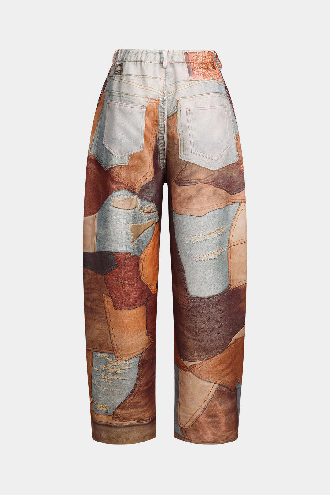 Dorvelli | Women's Button Detail Wide Leg Trousers
