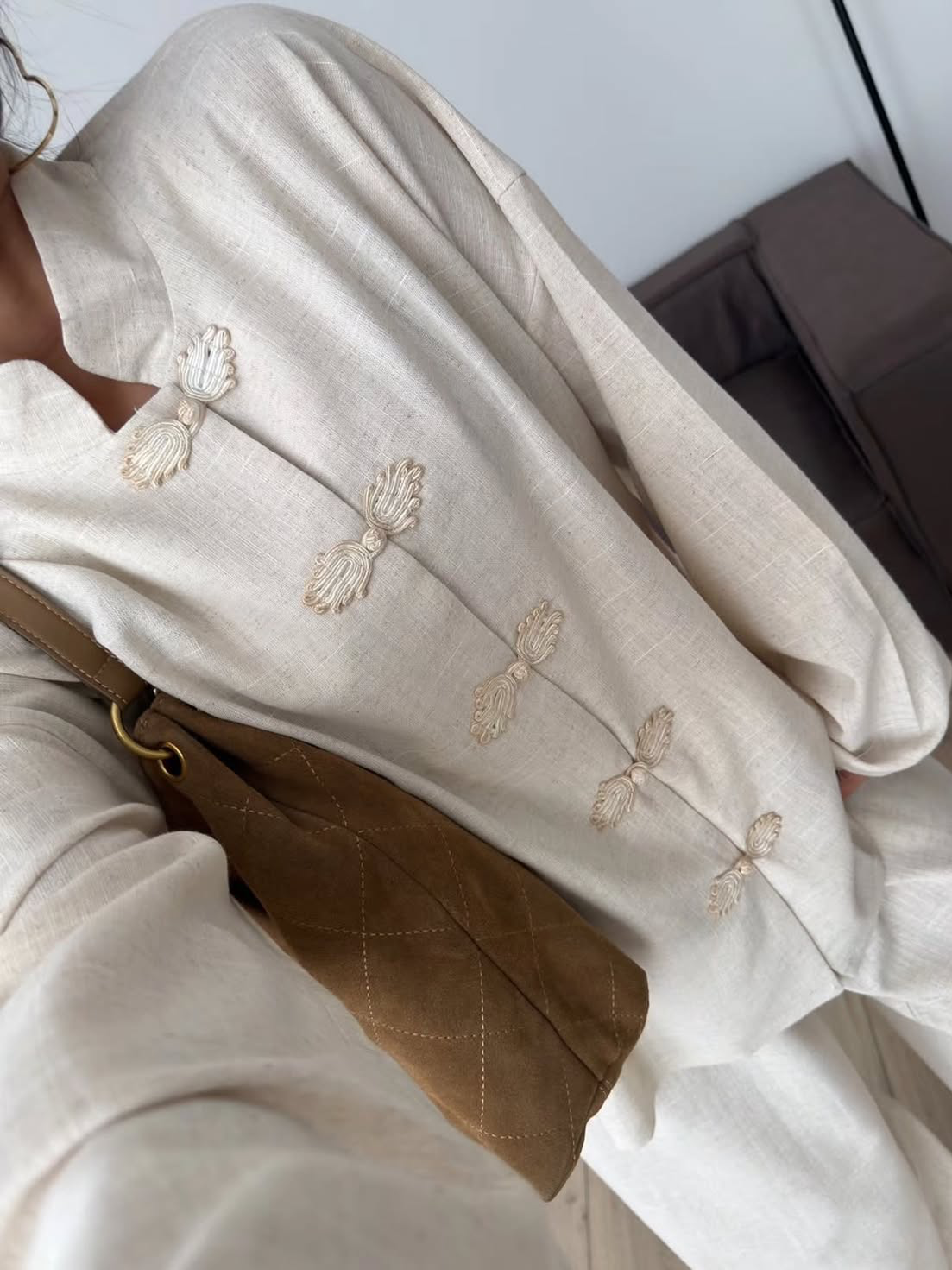 Dorvelli | Women's Button Shirt and Pants Set