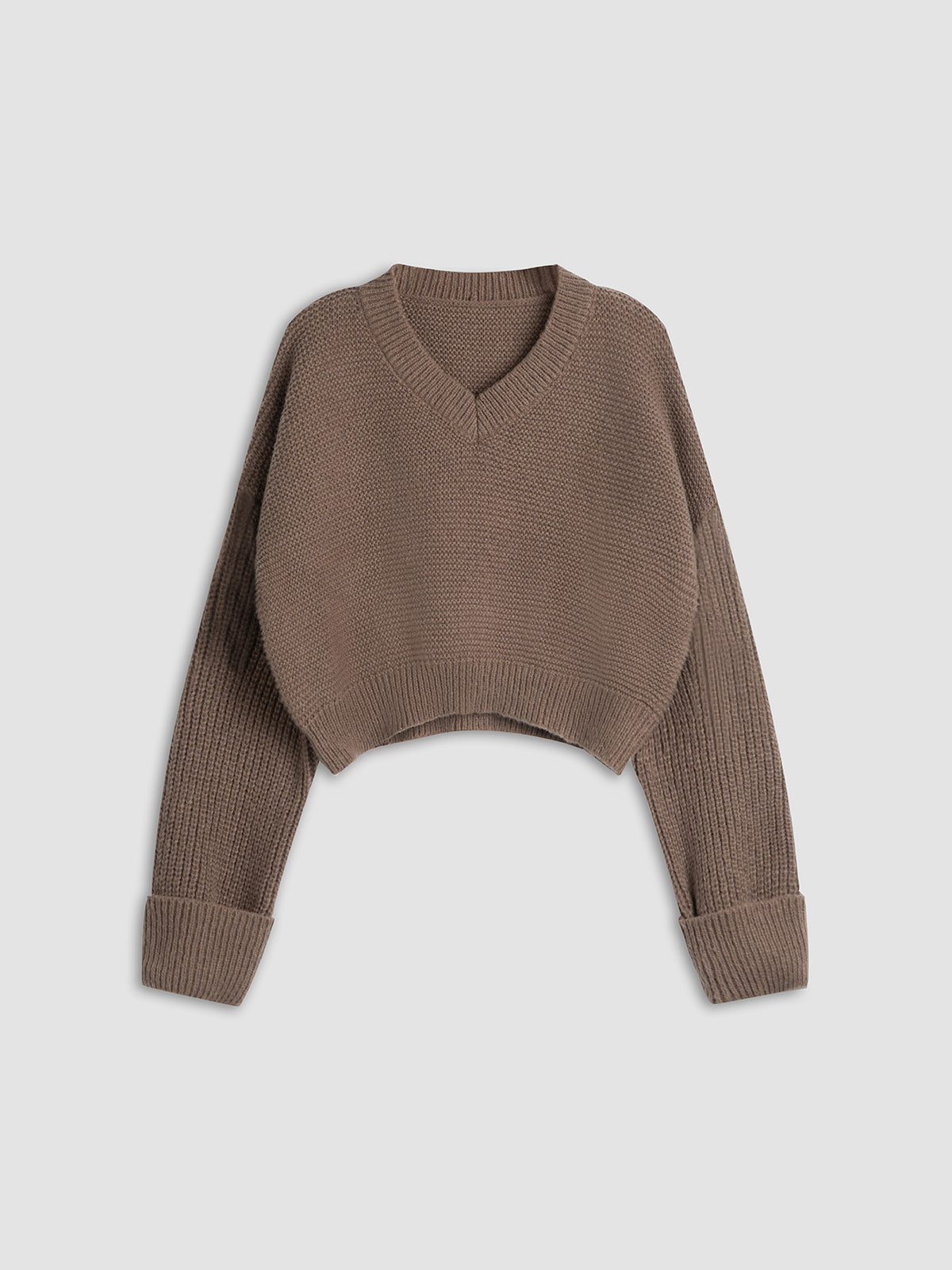 Dorvelli | Women's Classic V-Neck Knit Sweater