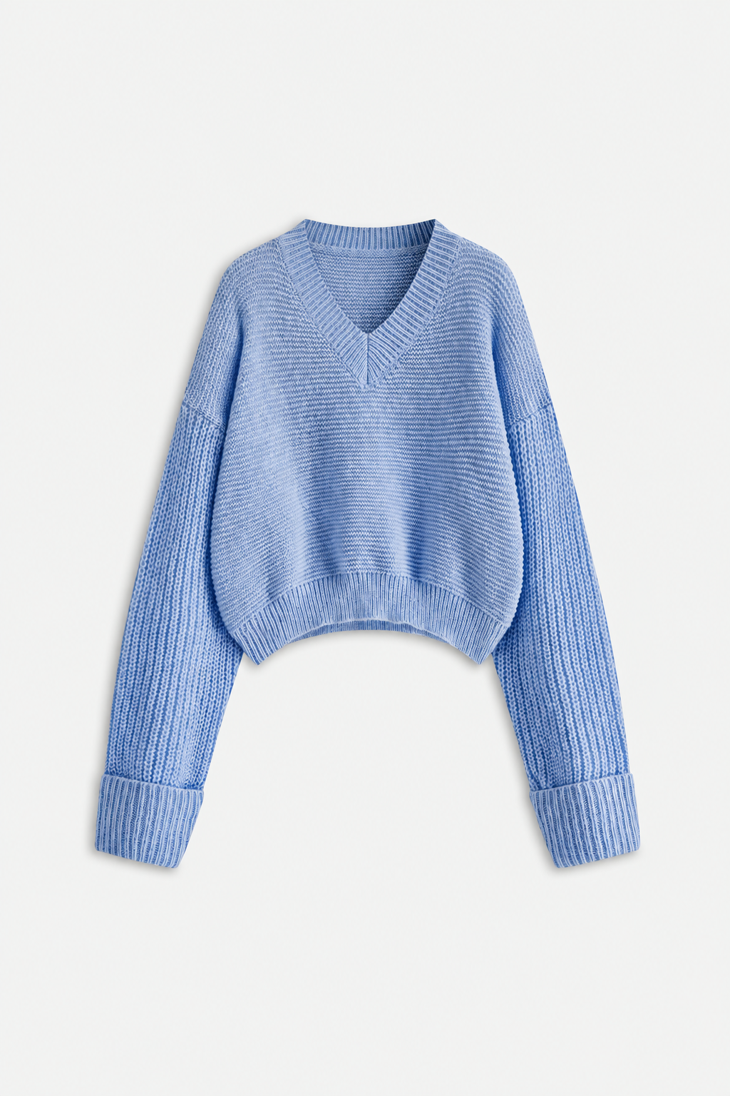 Dorvelli | Women's Classic V-Neck Knit Sweater