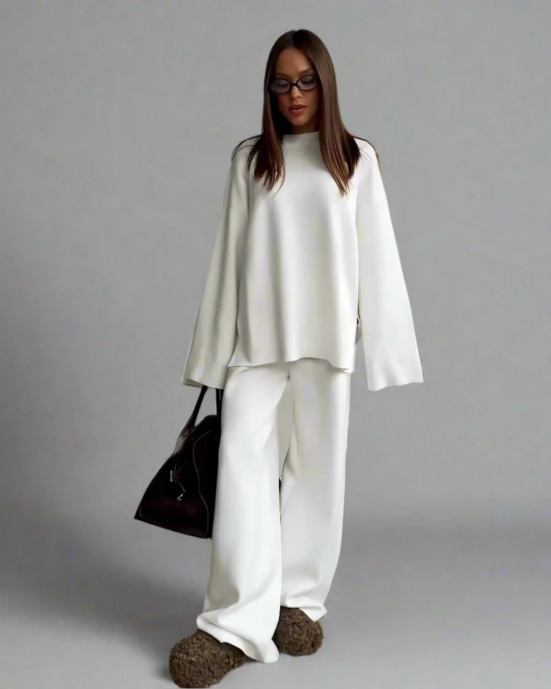 Dorvelli | Women’s Cotton Blend Knit Set for Women