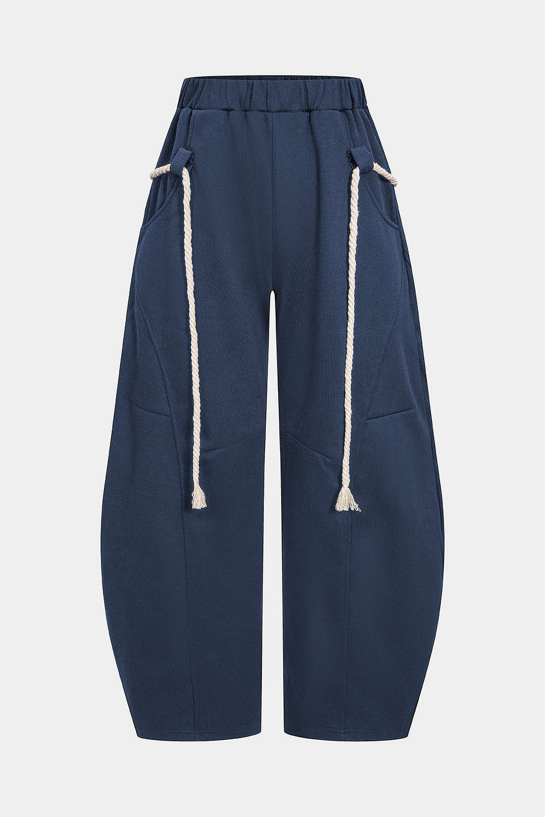 Dorvelli | Women's Drawstring Casual Wide Leg Pants