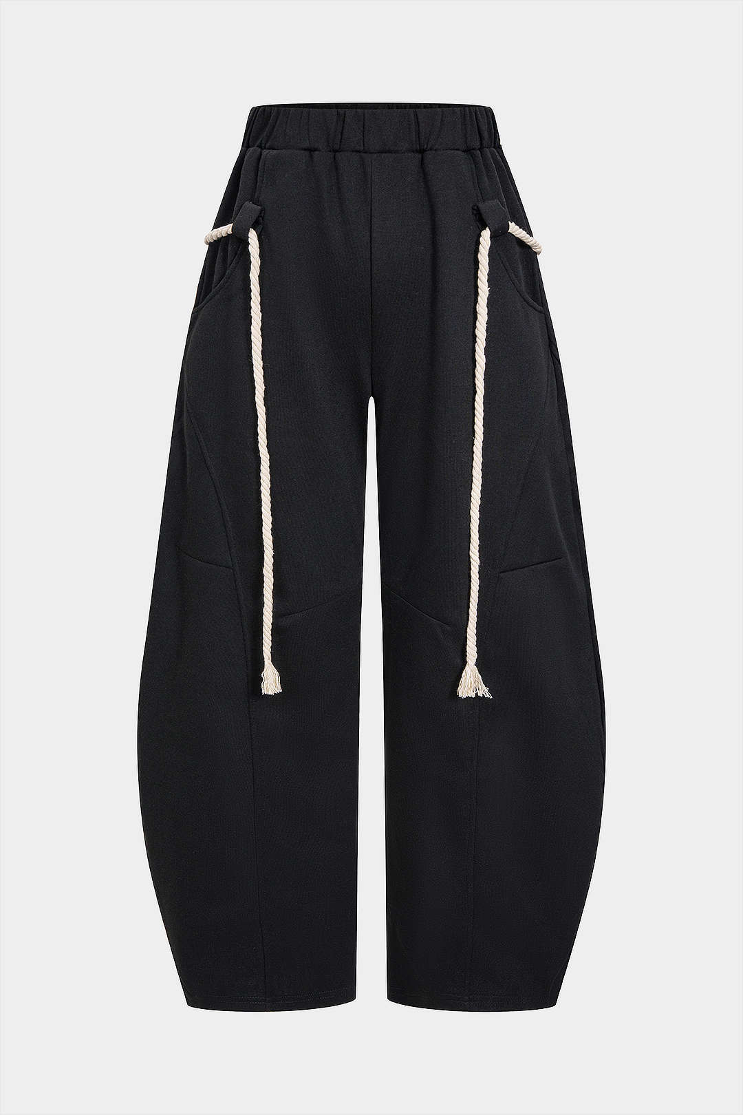 Dorvelli | Women's Drawstring Casual Wide Leg Pants