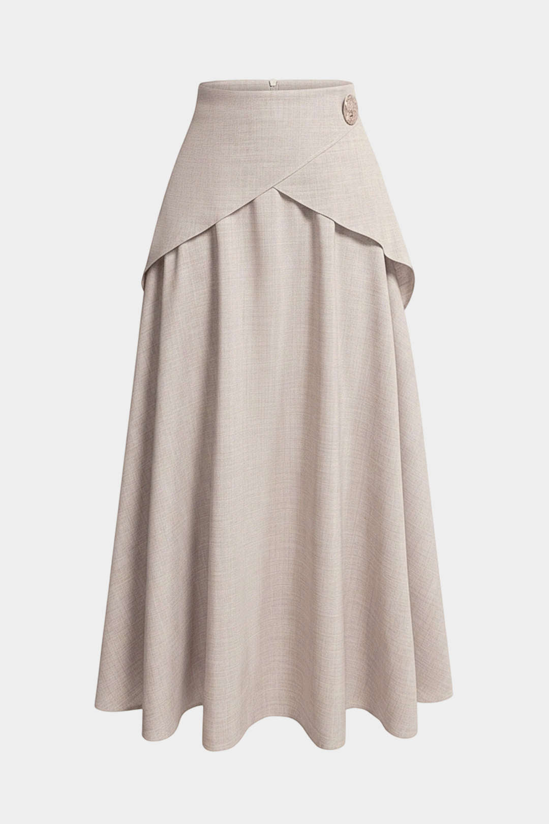 Dorvelli | Women's Elegant High Waist Ruched Skirt