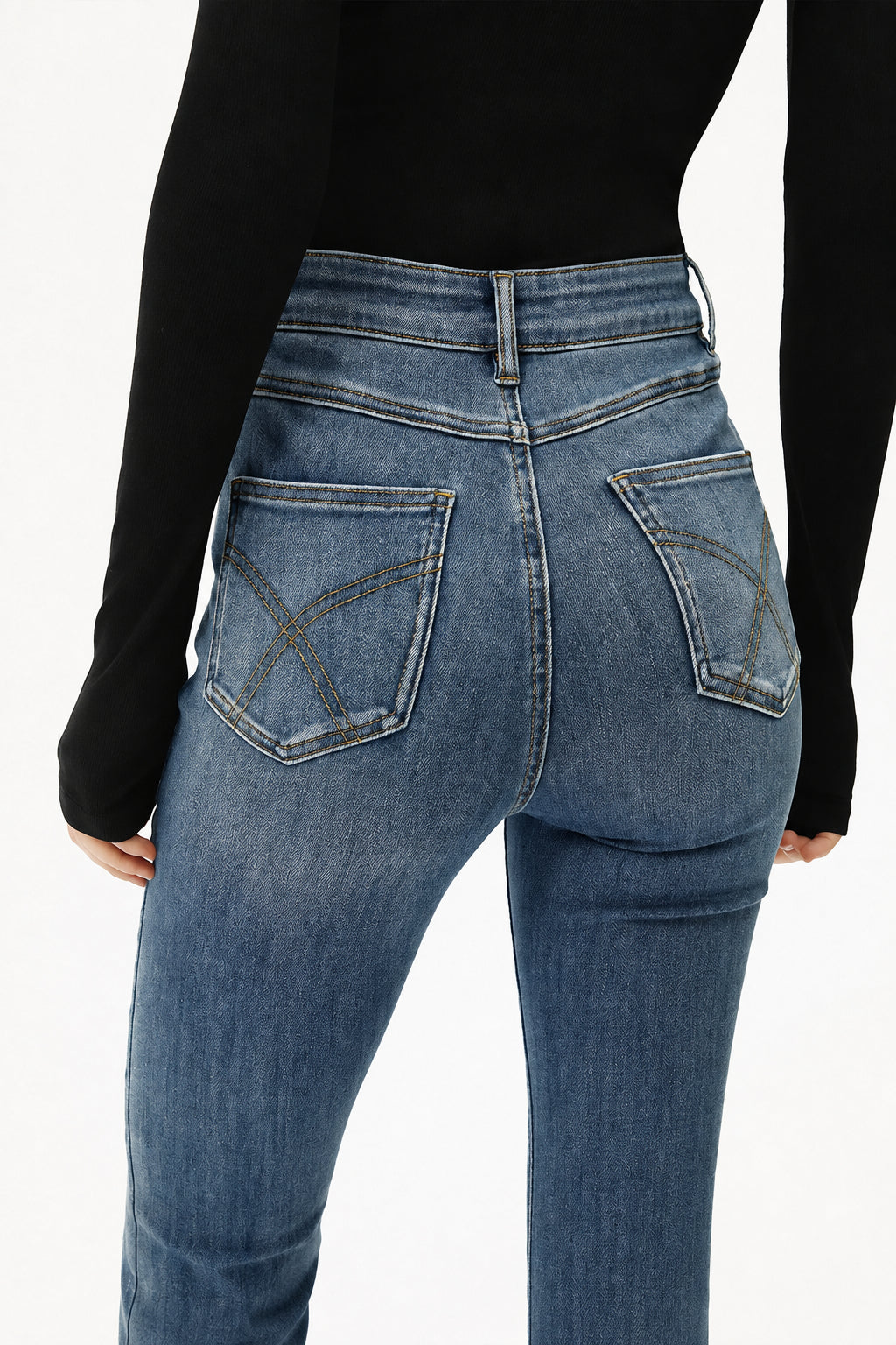 Dorvelli | Women’s High-Rise Kick Flare Jeans
