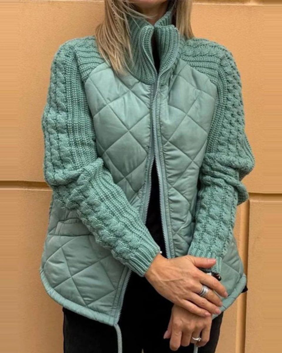 Dorvelli | Women’s Knitted Sleeve Padded Jacket
