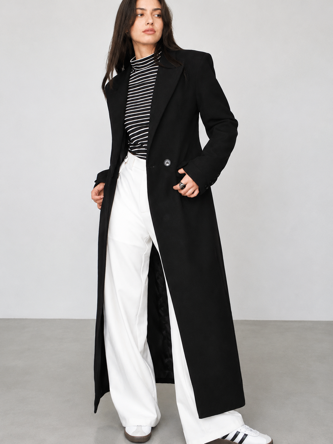 Dorvelli | Women's Long Tailored Blazer Coat