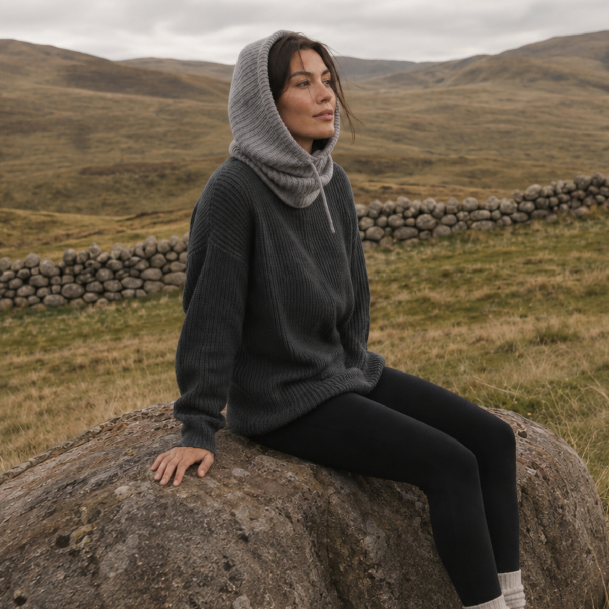 Dorvelli | Women’s Merino Wool Balaclava Hood