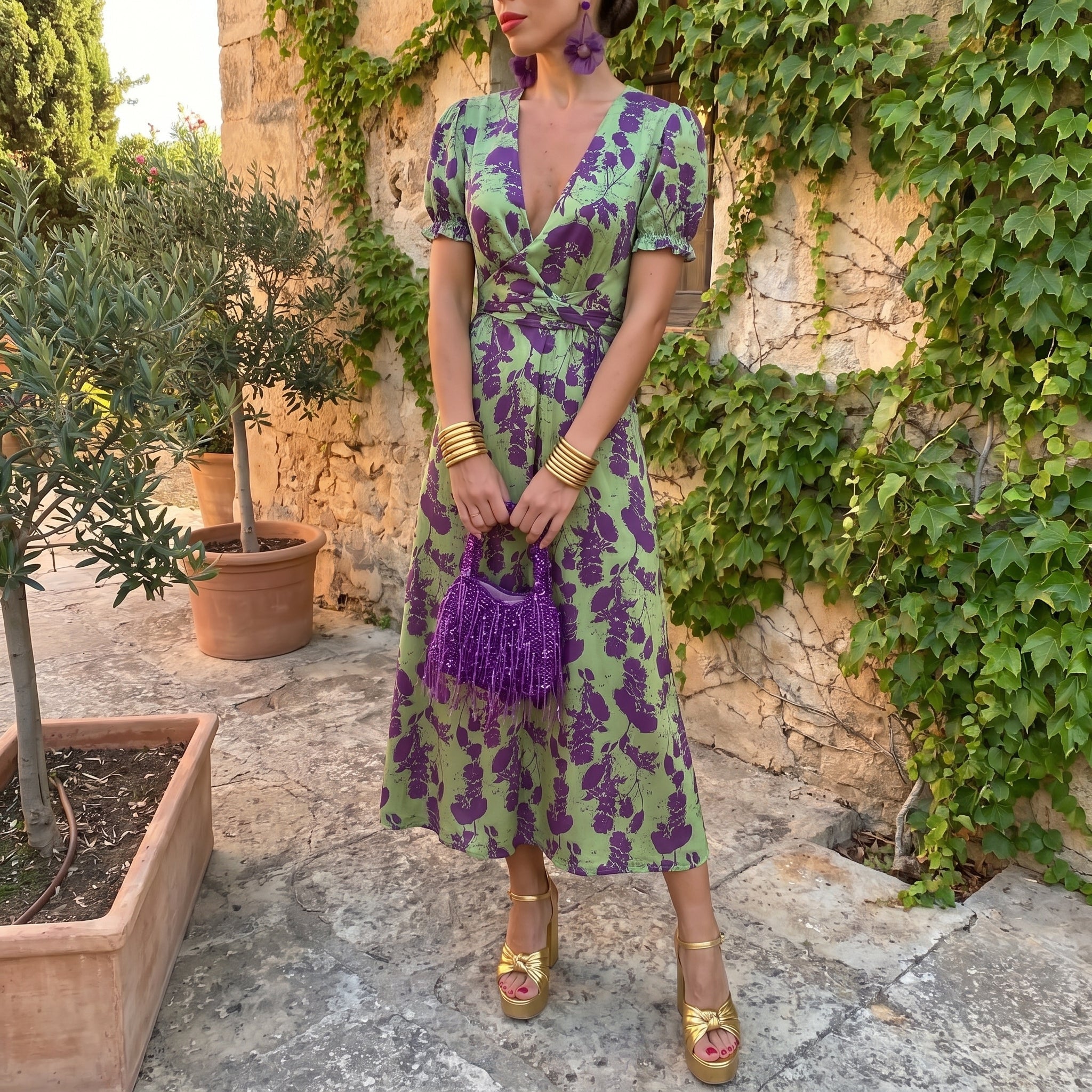 Dorvelli | Women's Midi Dress – Relaxed