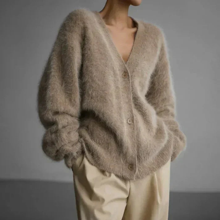 Dorvelli | Women’s Plain Knit Cardigan