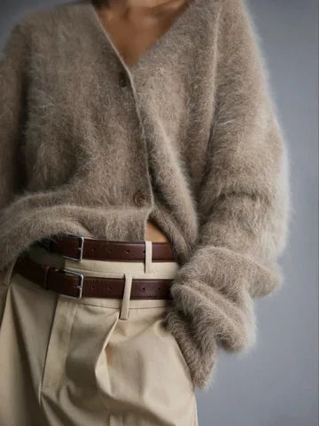 Dorvelli | Women’s Plain Knit Cardigan