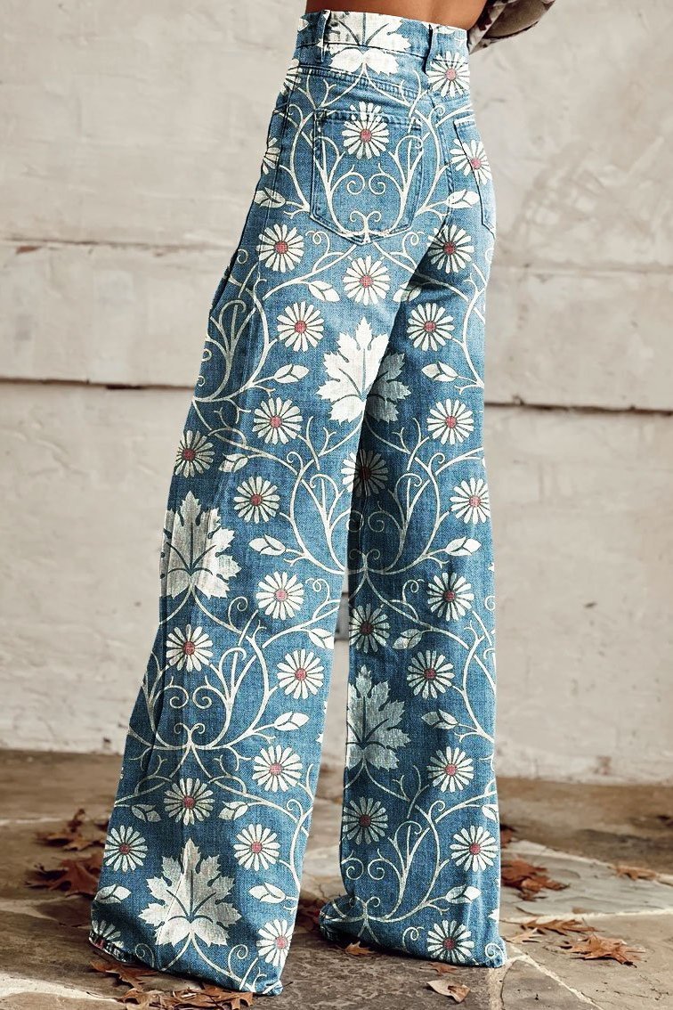 Dorvelli | Women’s Relaxed Boho Wide-Leg Pants
