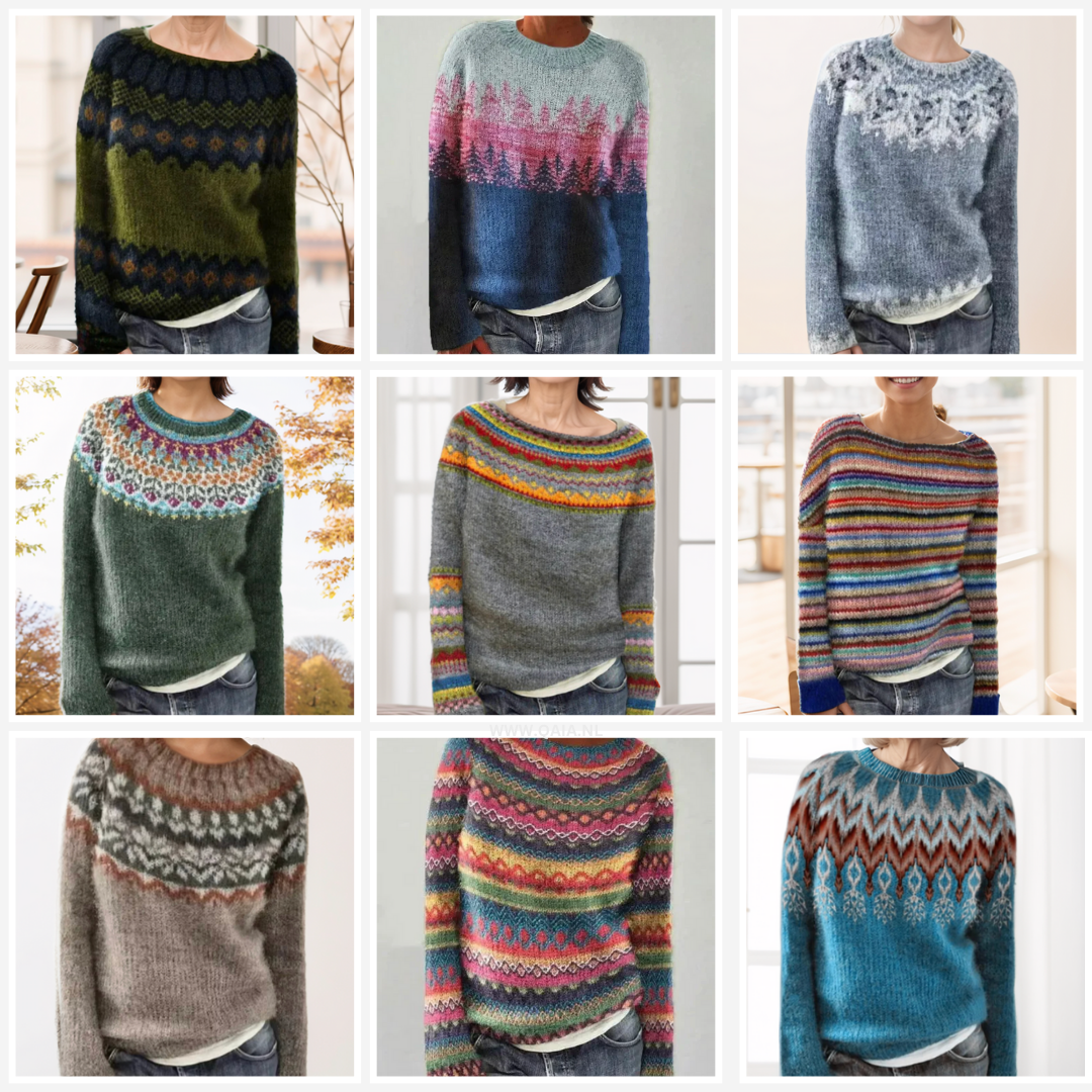 Dorvelli | Women’s Soft Patterned Sweater
