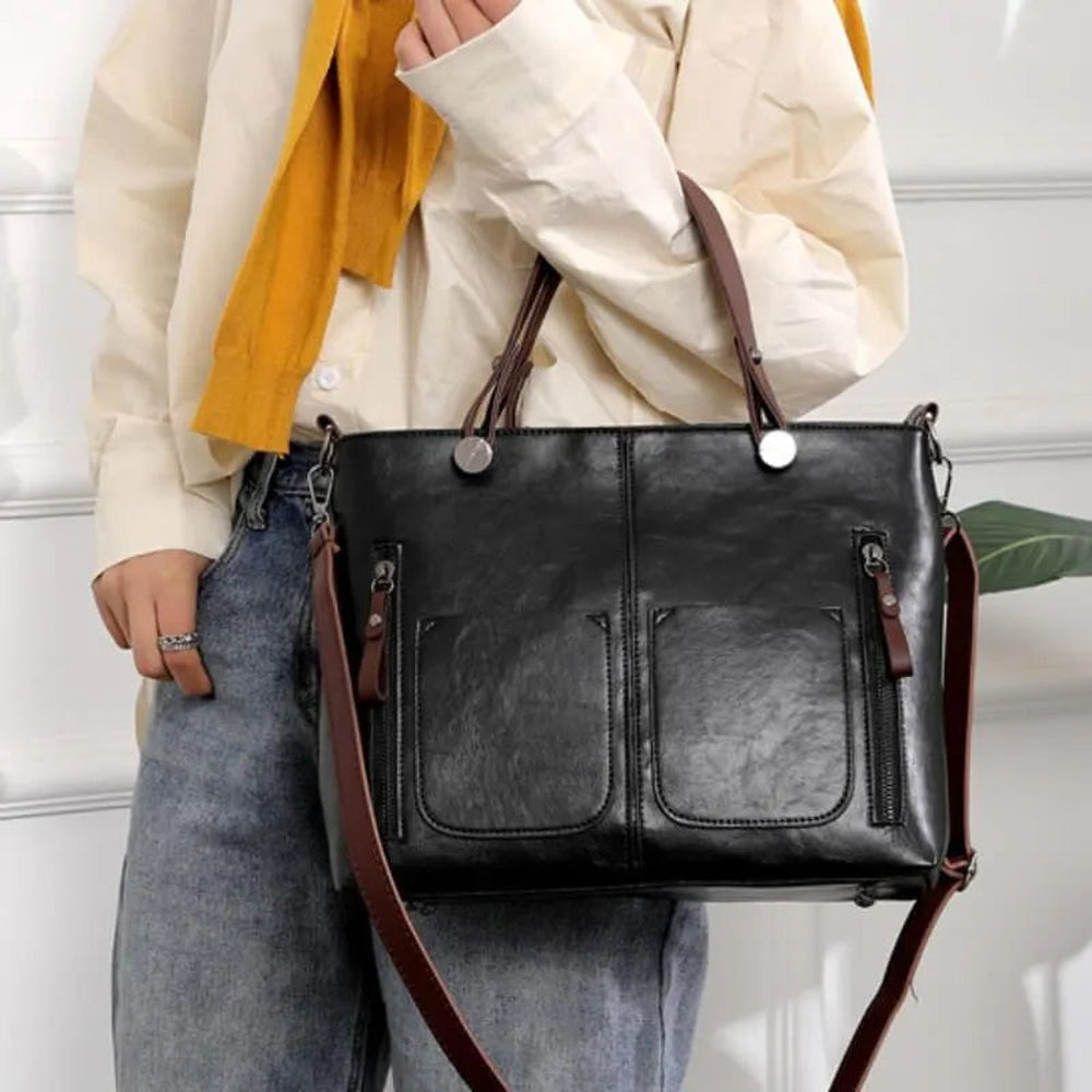 Dorvelli | Women’s Vintage Genuine Leather Shoulder Bag