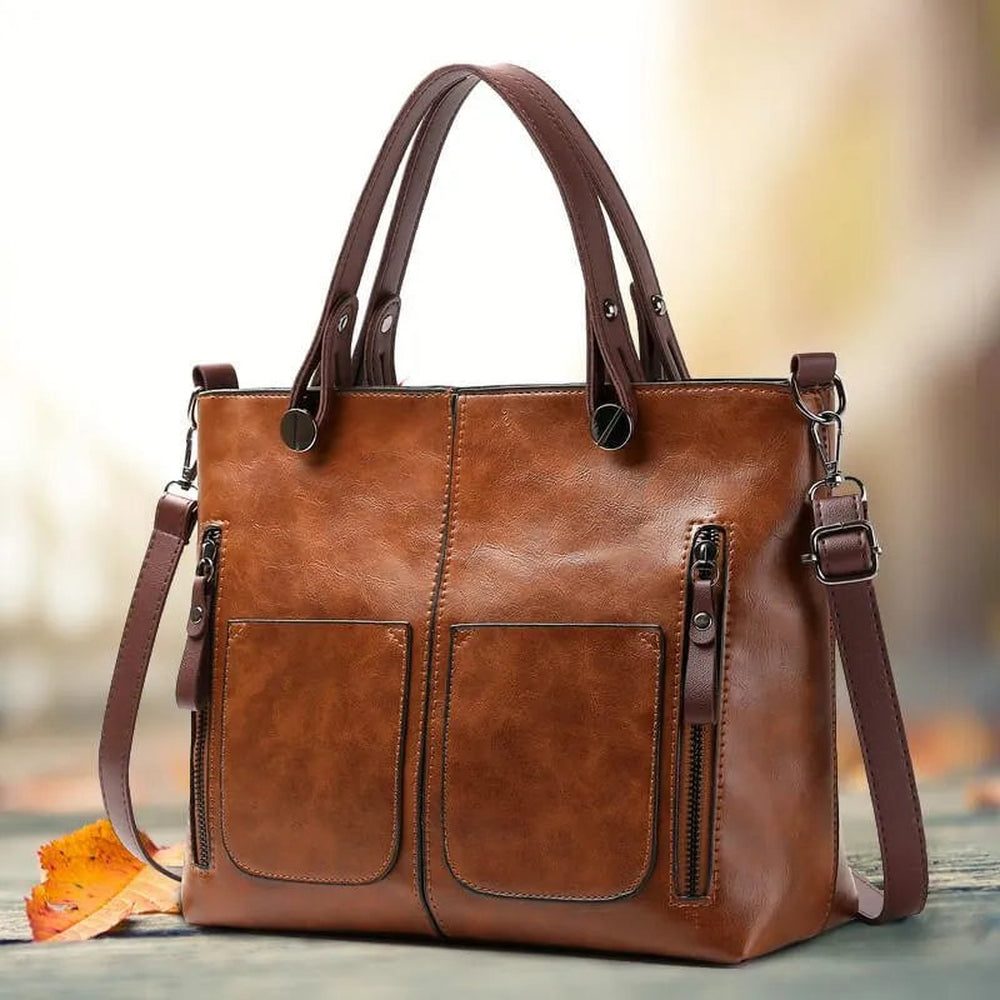 Dorvelli | Women’s Vintage Genuine Leather Shoulder Bag