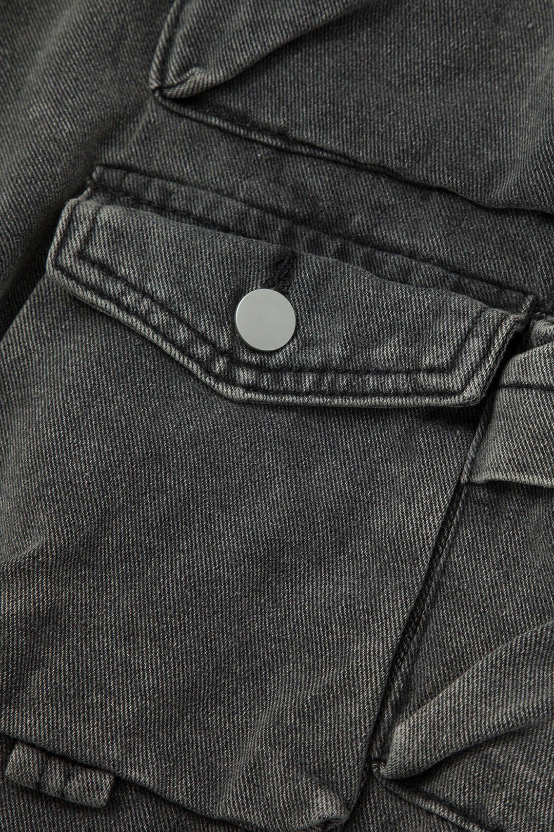 Dorvelli | Women's Wide Leg Denim Cargo Jeans