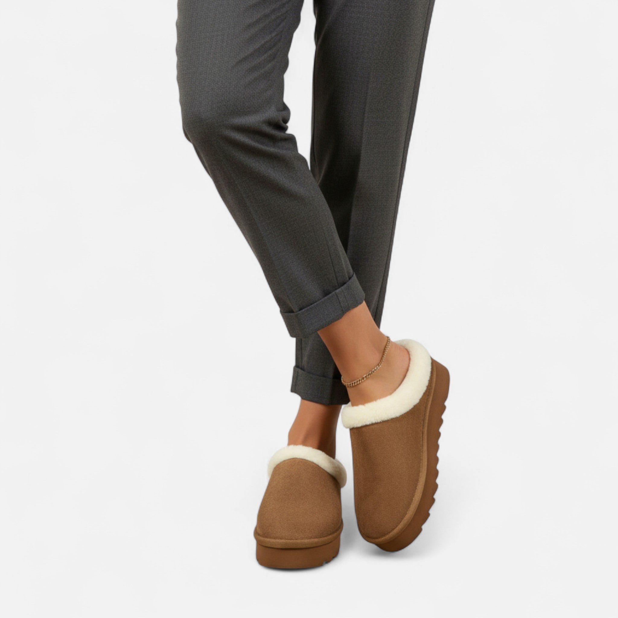 Dorvelli | Comfy Fleece Slippers for Women – Warm Indoor Shoes