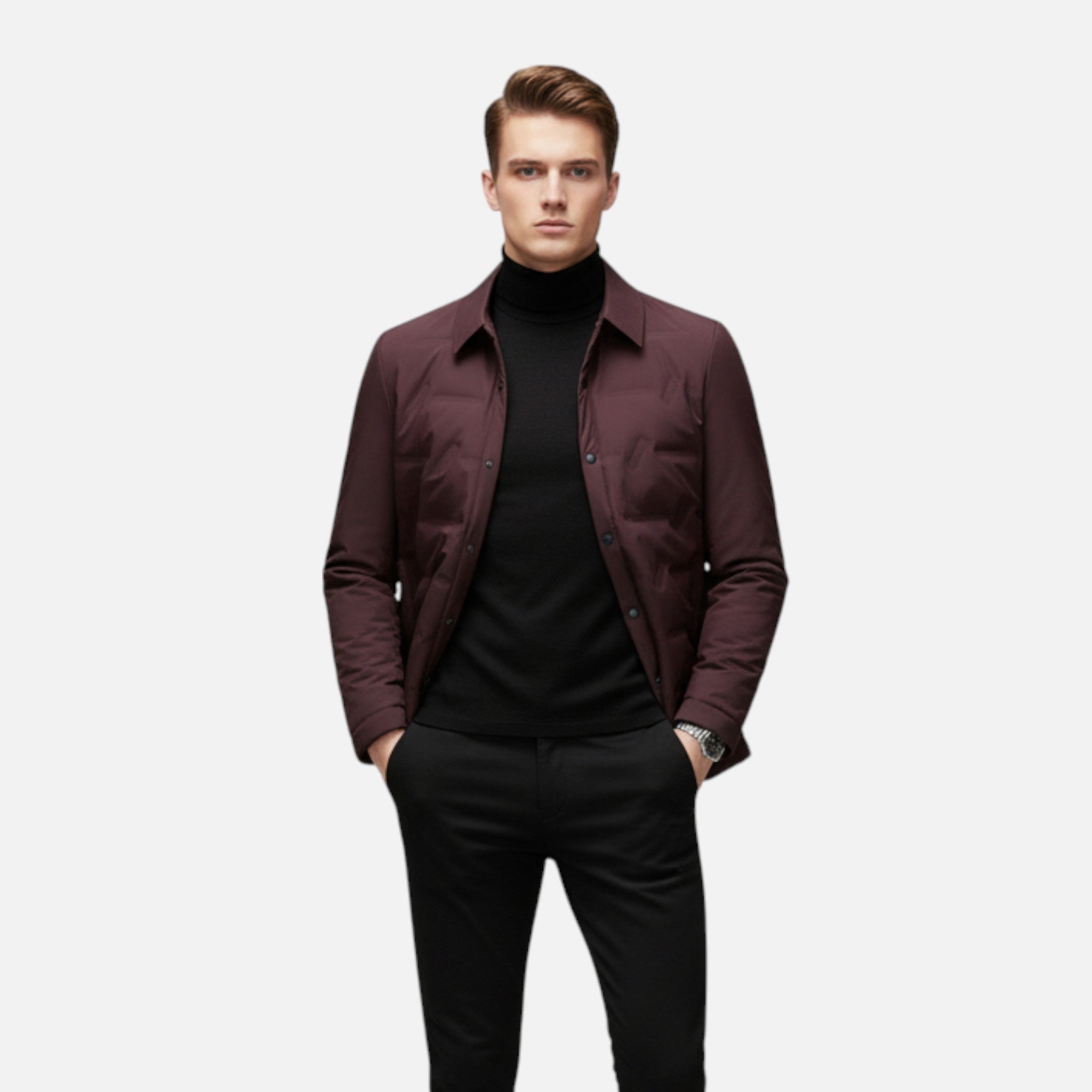 Dorvelli | Men’s Lightweight Puffer – Classic Winter Elegance