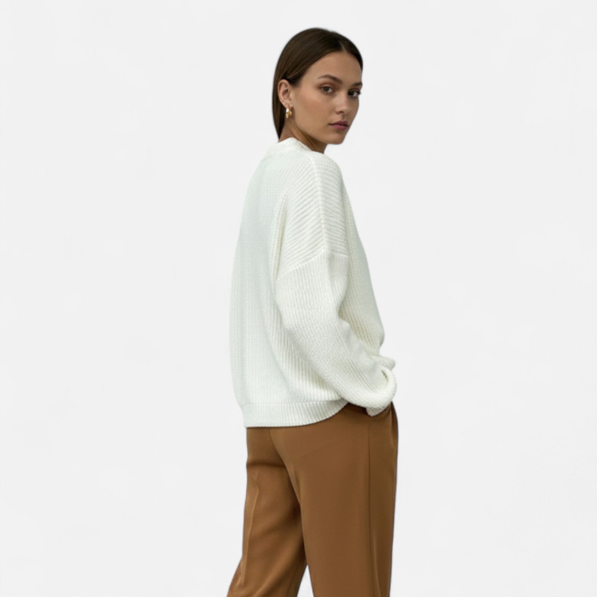 Dorvelli | Women’s Knitted Sweater – Classic Everyday Style