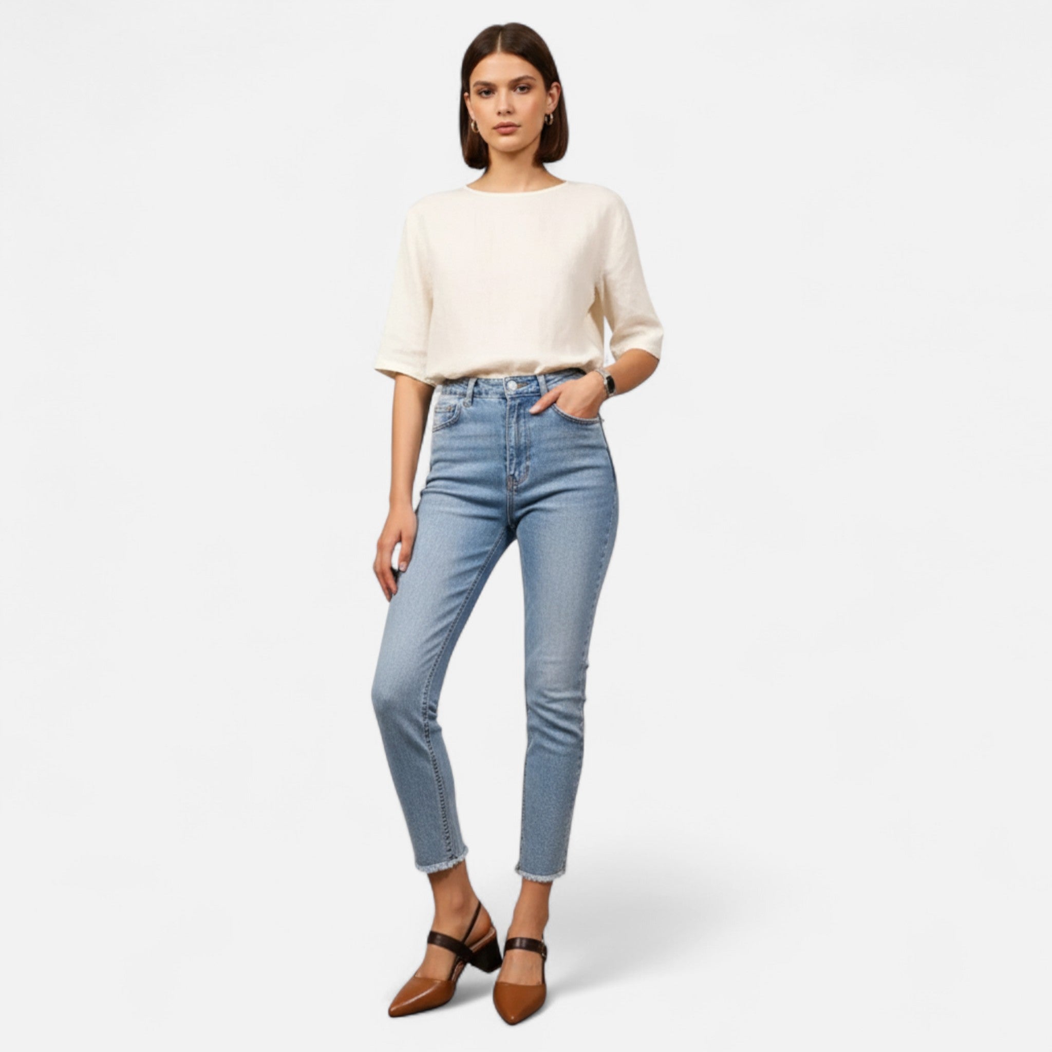 Dorvelli | Women’s Heels – Genuine Leather Chunky Sandals